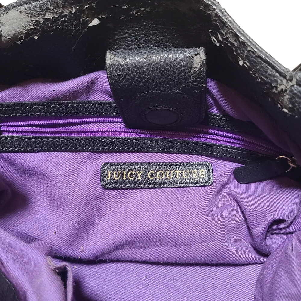 Juicy Couture Y2K Vintage Gold Leopard Daydreamer Satchel Bag